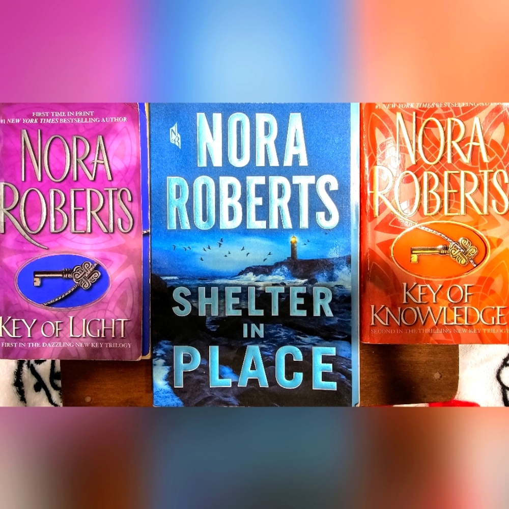 Lot of 3 Nora Roberts Paperbacks